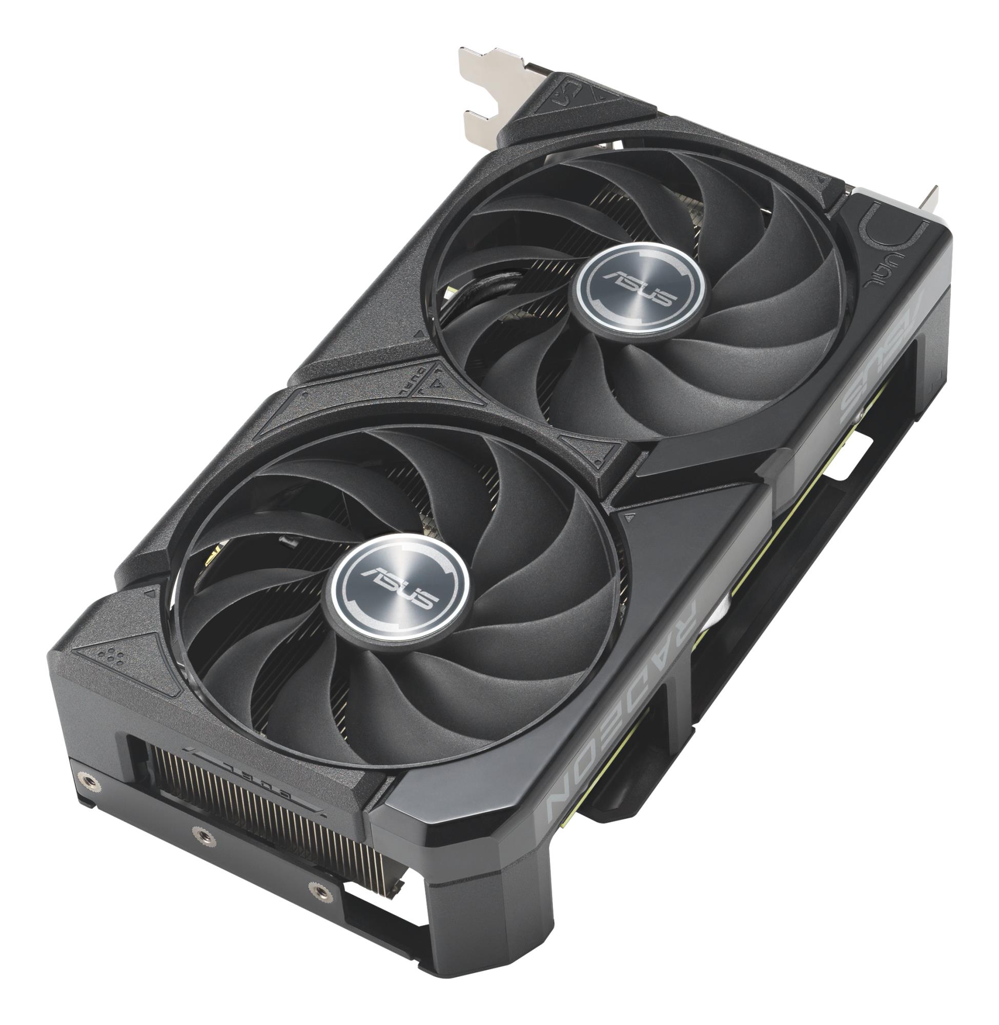 Graphics Card ASUS AMD Radeon RX 9060 XT 8 GB GDDR6 128 bit PCIE 5.0 16x GPU 2550 MHz Dual Slot Fansink 1xHDMI 2xDisplayPort DUAL-RX9060XT-8G - Image 10
