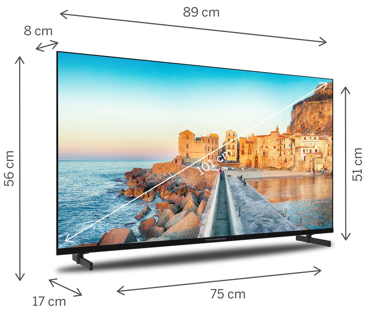 TV Set THOMSON 40 " Full HD 1920 x 1080 pixels Flat 16:9 LCD 40FG2S15 - Image 8