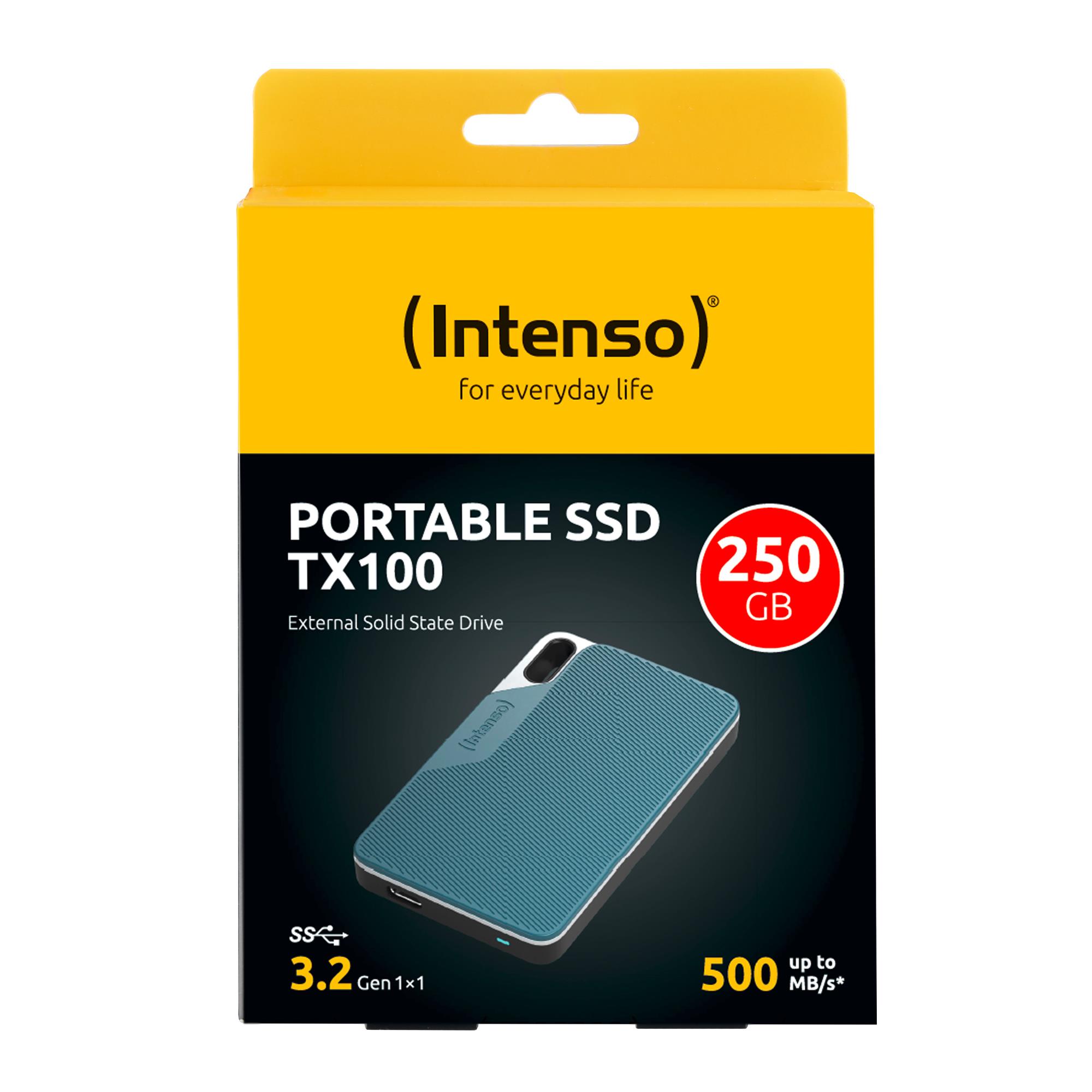 External SSD INTENSO TX100 250GB USB-C 3826440 - Image 12