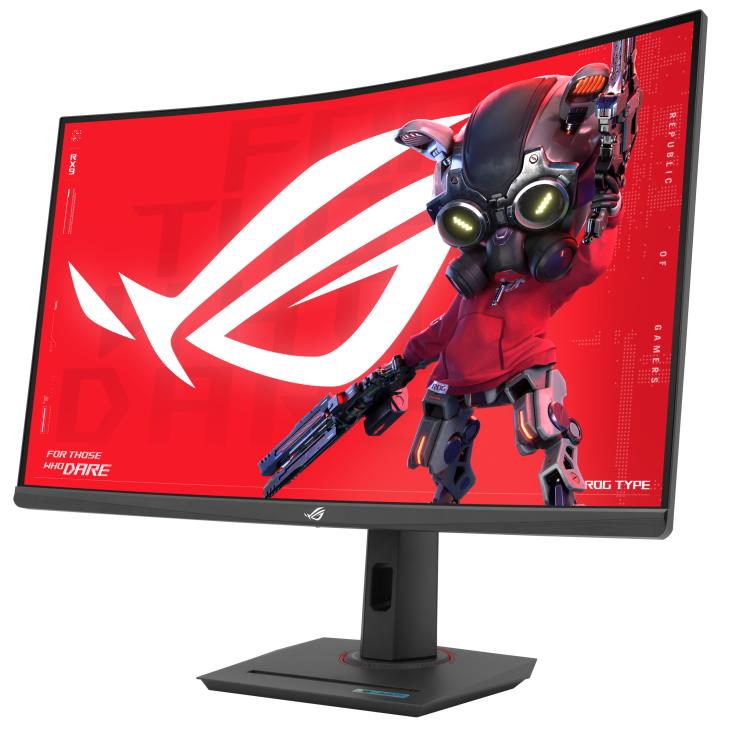 LCD Monitor ASUS ROG Strix XG32WCS 31.5" Gaming/Curved Panel VA 2560x1440 16:9 180Hz 1 ms Swivel Height adjustable Tilt 90LM0AC0-B01970 - Image 6