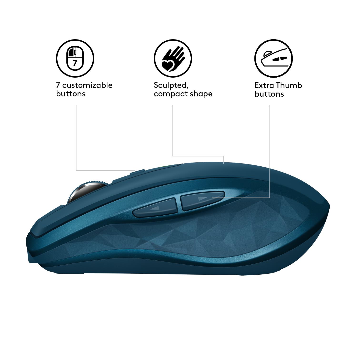 MOUSE USB LASER WRL MX/ANYWHERE2S 910-005154 LOGITECH - Image 9