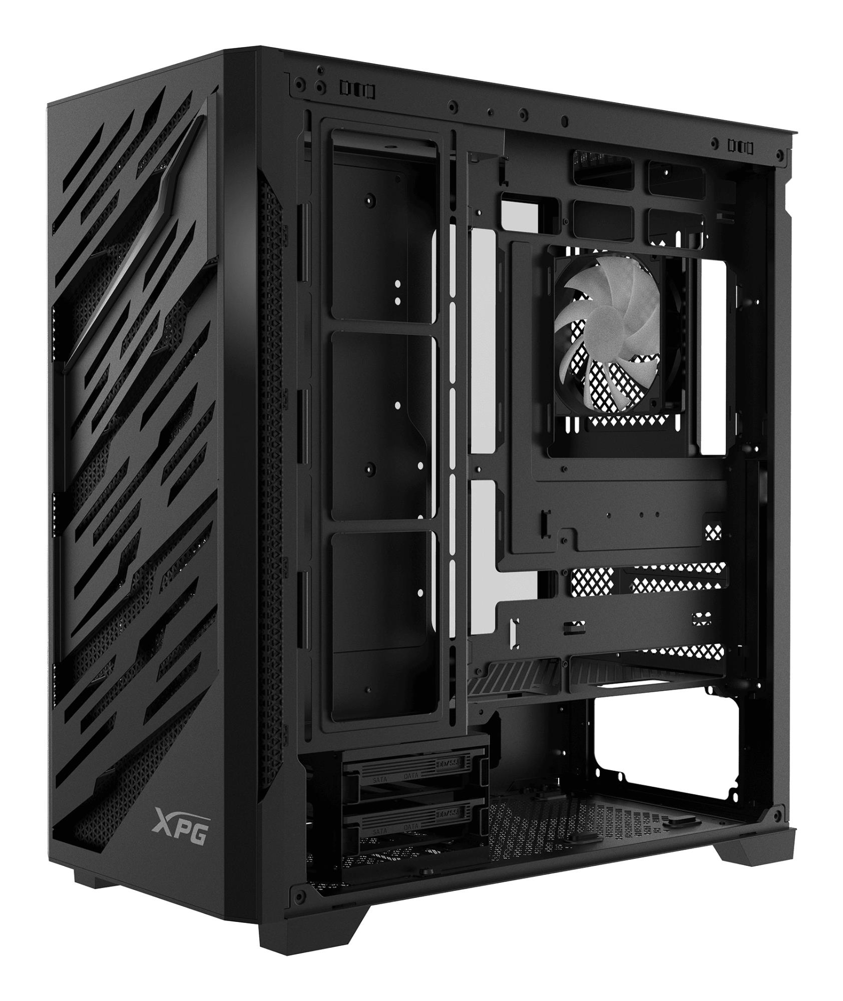 Case ADATA STARKER AIR BTF MidiTower ATX EATX MicroATX MiniITX Colour Black STARKERAIRBTFMTA-BKCWW - Image 21