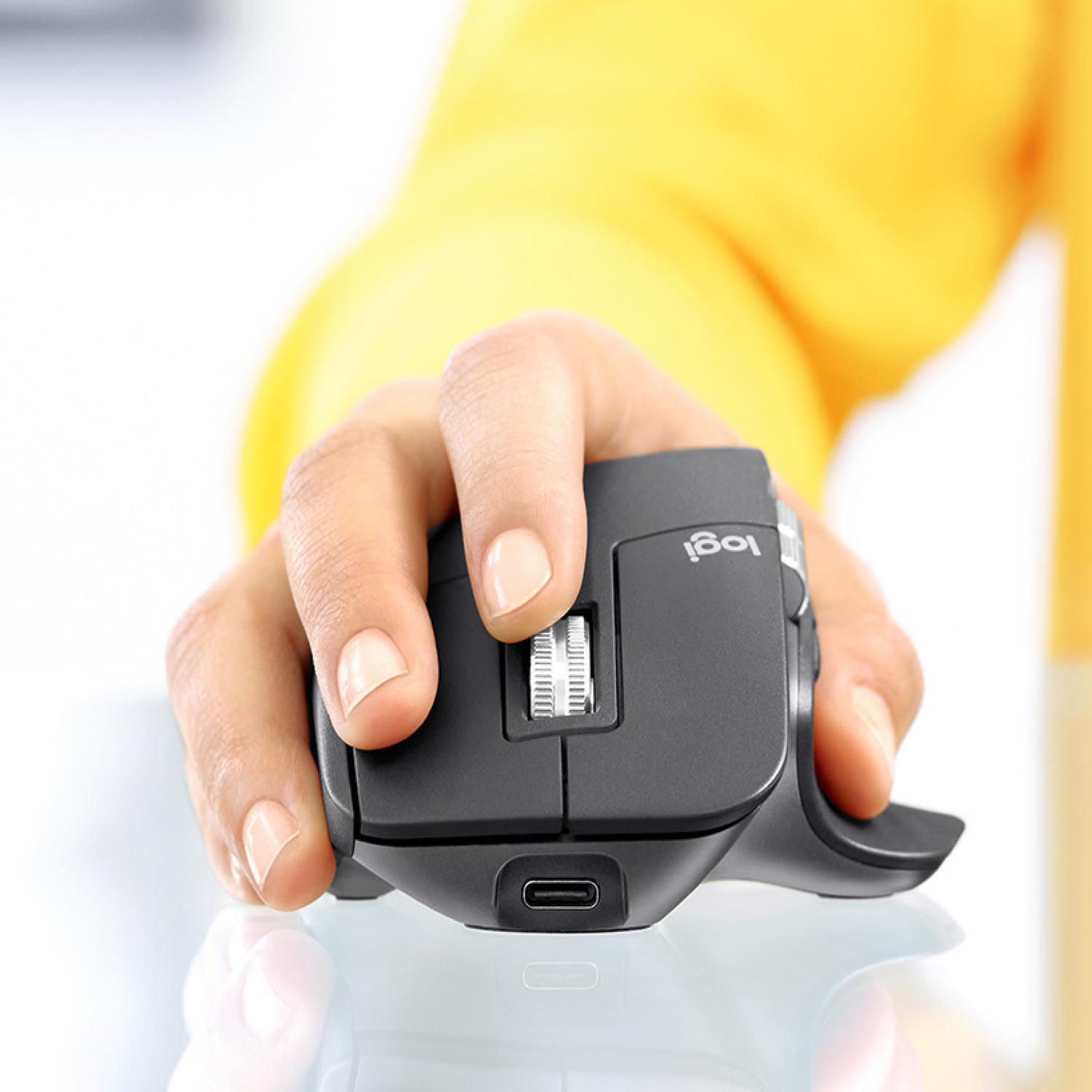 MOUSE USB LASER WRL MX MASTER3/GRAPHITE 910-005694 LOGITECH - Image 2