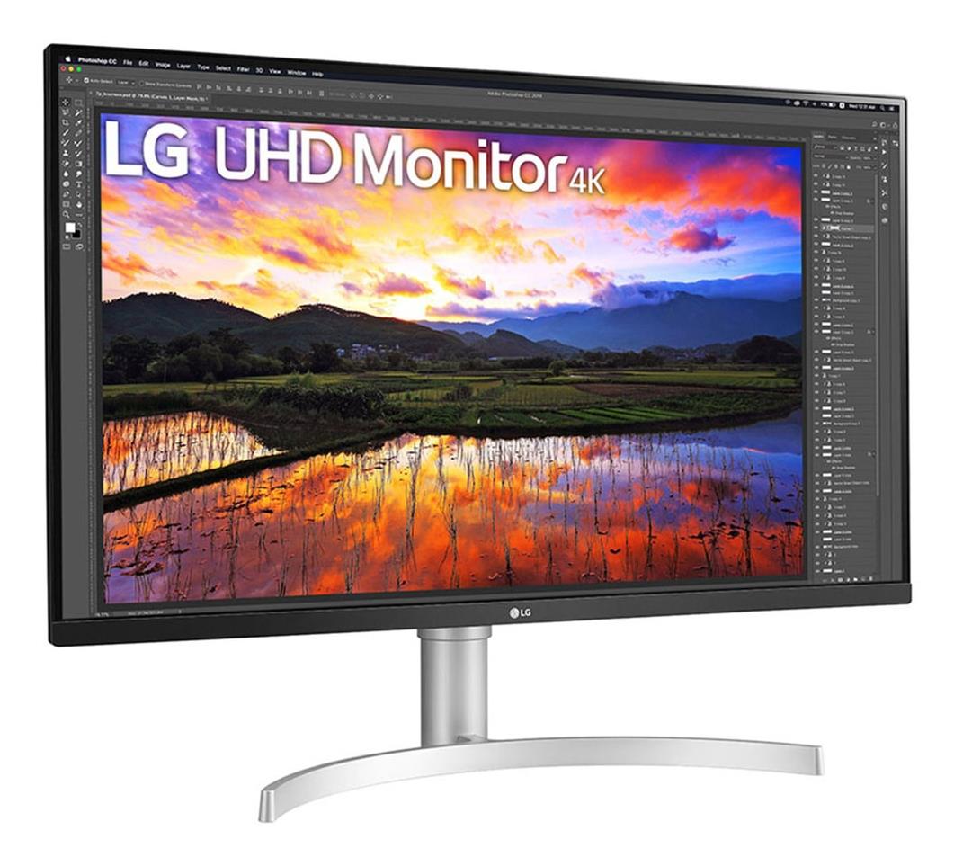 LCD Monitor LG 32UN650K-W 31.5" 4K Panel IPS 3840x2160 16:9 5 ms Speakers Height adjustable Tilt 32UN650K-W - Image 4