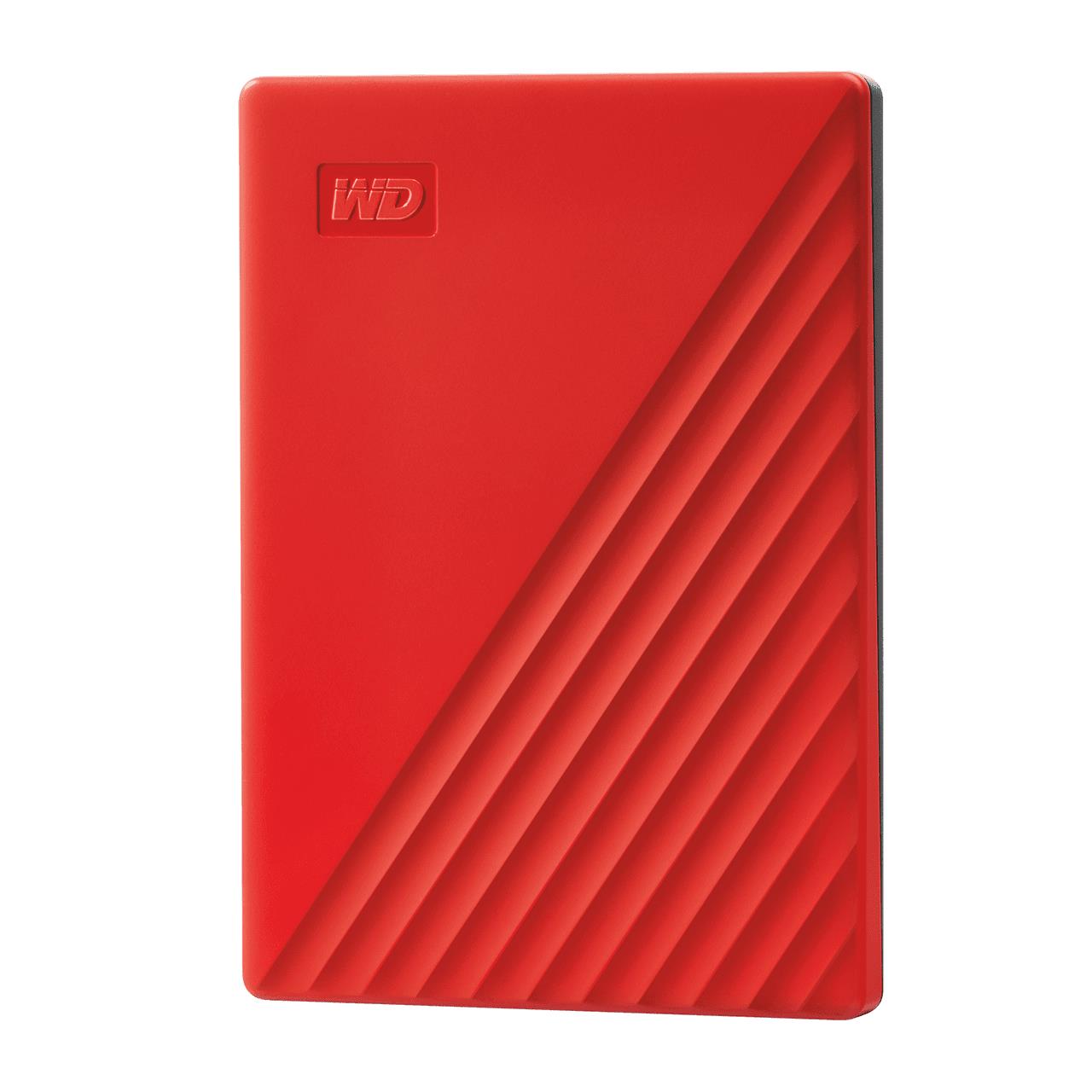 External HDD WESTERN DIGITAL My Passport 4TB USB 2.0 USB 3.0 USB 3.2 Colour Red WDBPKJ0040BRD-WESN - Image 2