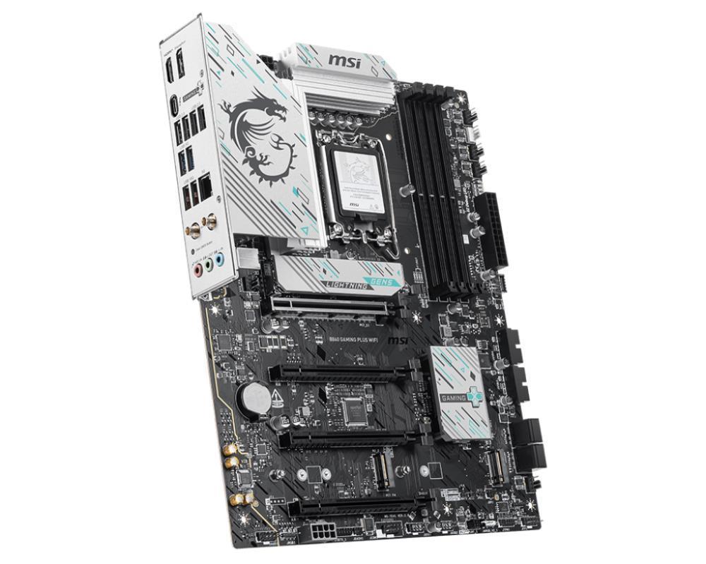 Mainboard MSI Intel B860 Express LGA1851 Memory DDR5 Memory slots 4 B860GAMINGPLUSWIFI - Image 4