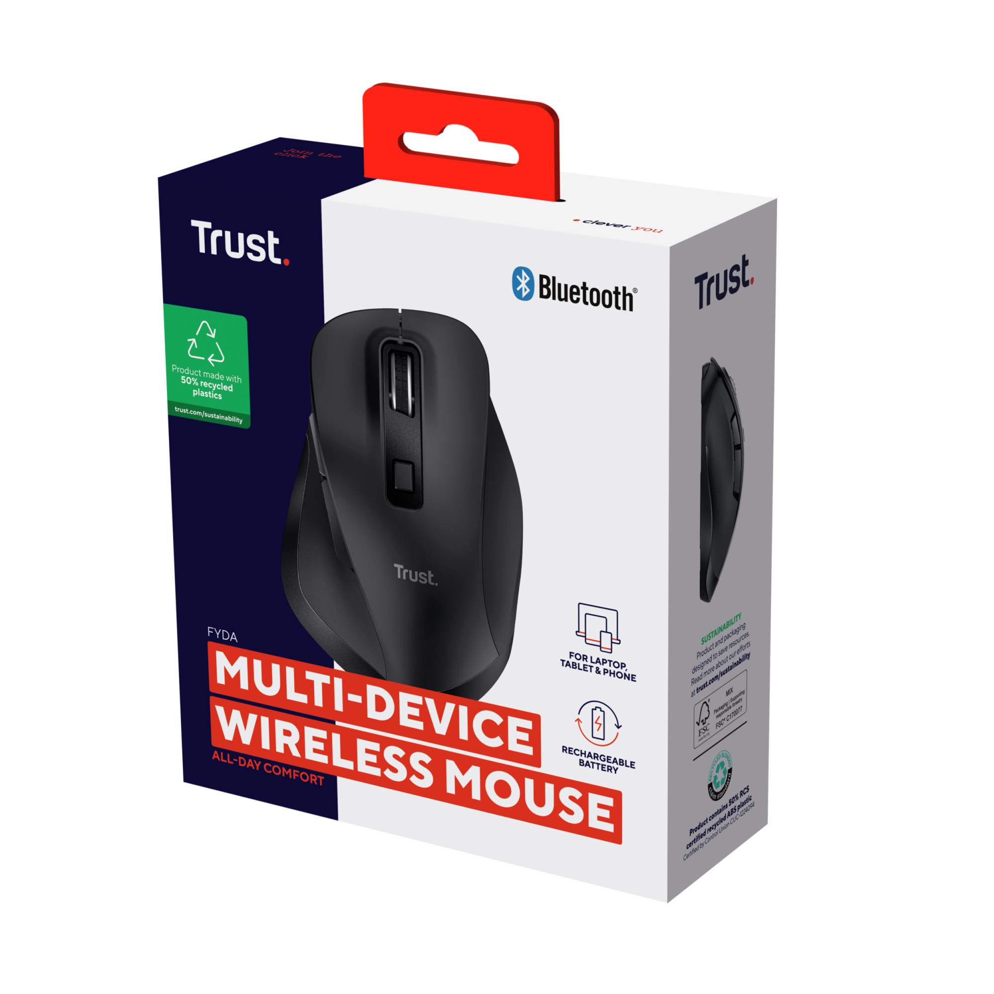 MOUSE USB OPTICAL WRL/FYDA 25708 TRUST - Image 9