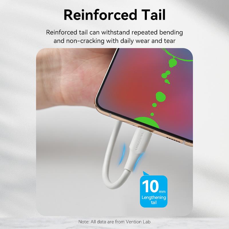 CABLE USB-C TO USB2.0/1.5M WHITE CTHWG VENTION - Image 14