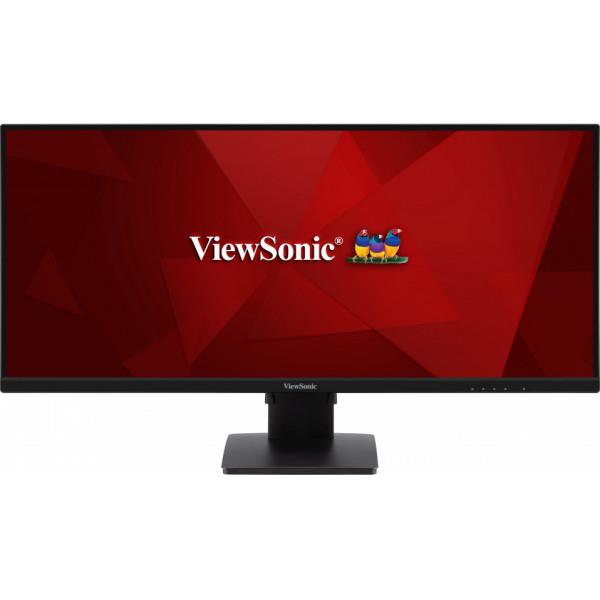 LCD Monitor VIEWSONIC VA3456-MHDJ 34" Business/21 : 9 Panel IPS 3440x1440 21:9 75Hz Matte 4 ms Speakers Swivel Height adjustable Tilt Colour Black VA3456-MHDJ - Image 2