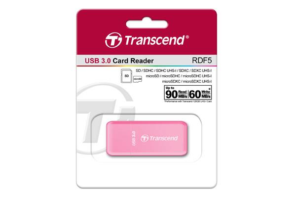 MEMORY READER FLASH USB3 PINK/TS-RDF5R TRANSCEND - Image 8