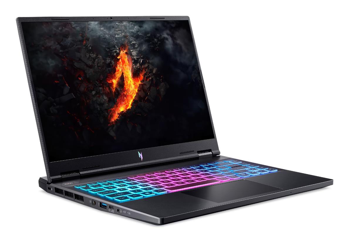 Notebook ACER Nitro 14 AN14-41-R5ZE CPU Ryzen 7 8845HS 3800 MHz 14.4" 2560x1600 RAM 16GB LPDDR5x SSD 1TB NVIDIA GeForce RTX 4060 8GB ENG Windows 11 Home Black 2.02 kg NH.QQLEL.001 - Image 2