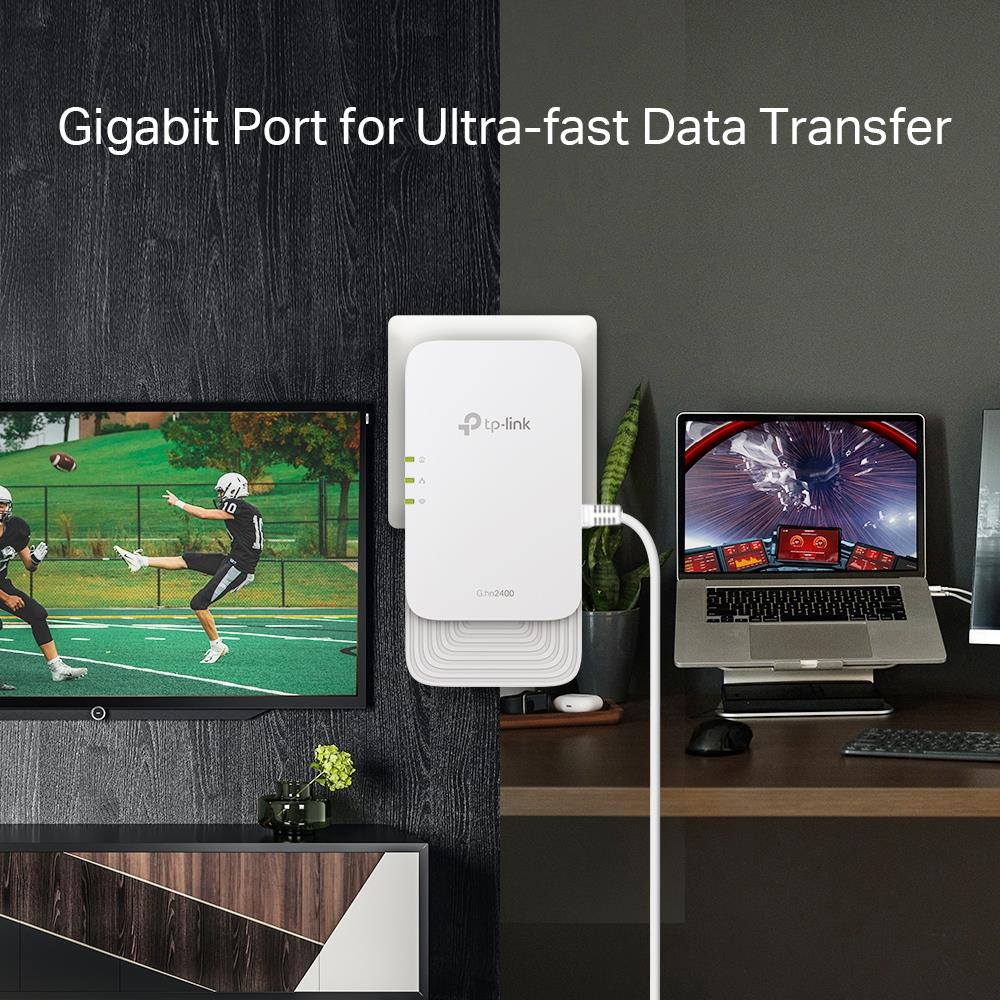 NET POWERLINE ADAPTER 1800MBPS/PGW2440 KIT TP-LINK - Image 8