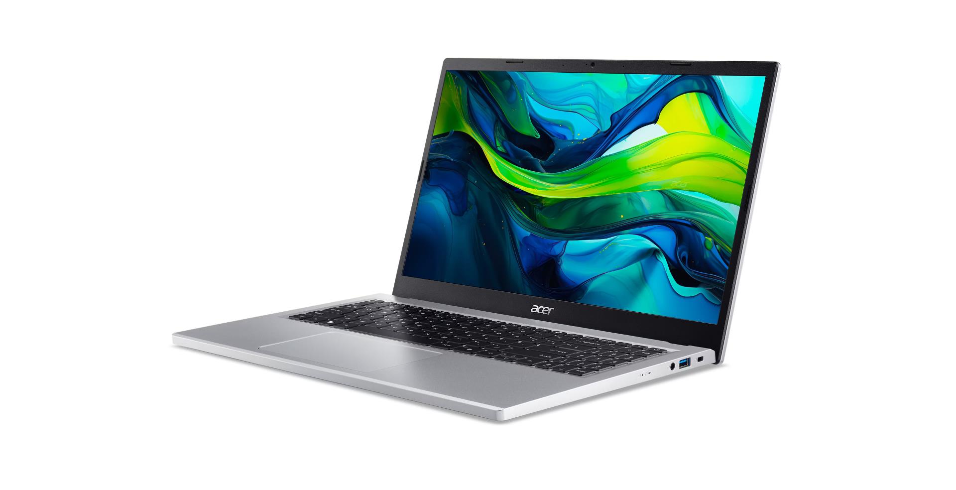 Notebook ACER Aspire Go 15 CPU Intel Core 3 N355 15.6 " 1920 x 1080 pixels RAM 16 GB DDR5-SDRAM SSD 512 GB Discrete graphics Not available On-board graphics Yes Keyboard language English OS installed Windows 11 Home Colour Silver Weight 1.73 kg NX.J46EL.001 - Image 6