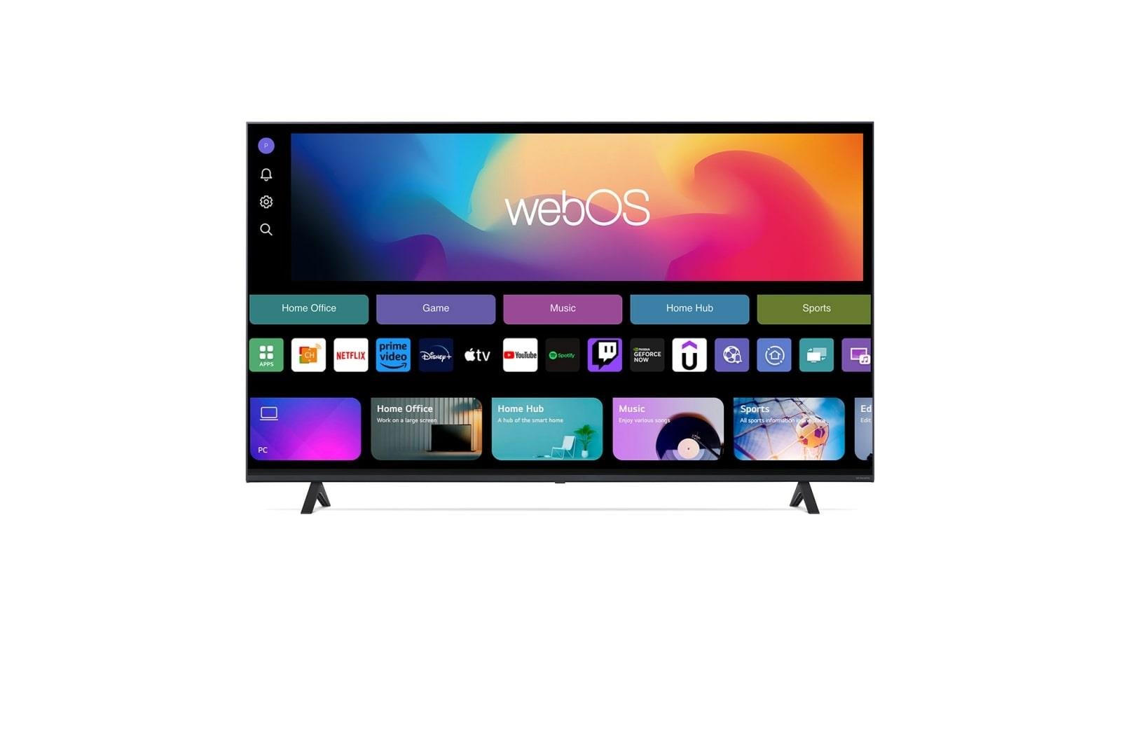 TV Set LG 55" 4K/Smart 3840x2160 Wireless LAN Bluetooth webOS 55NANO81T3A - Image 4