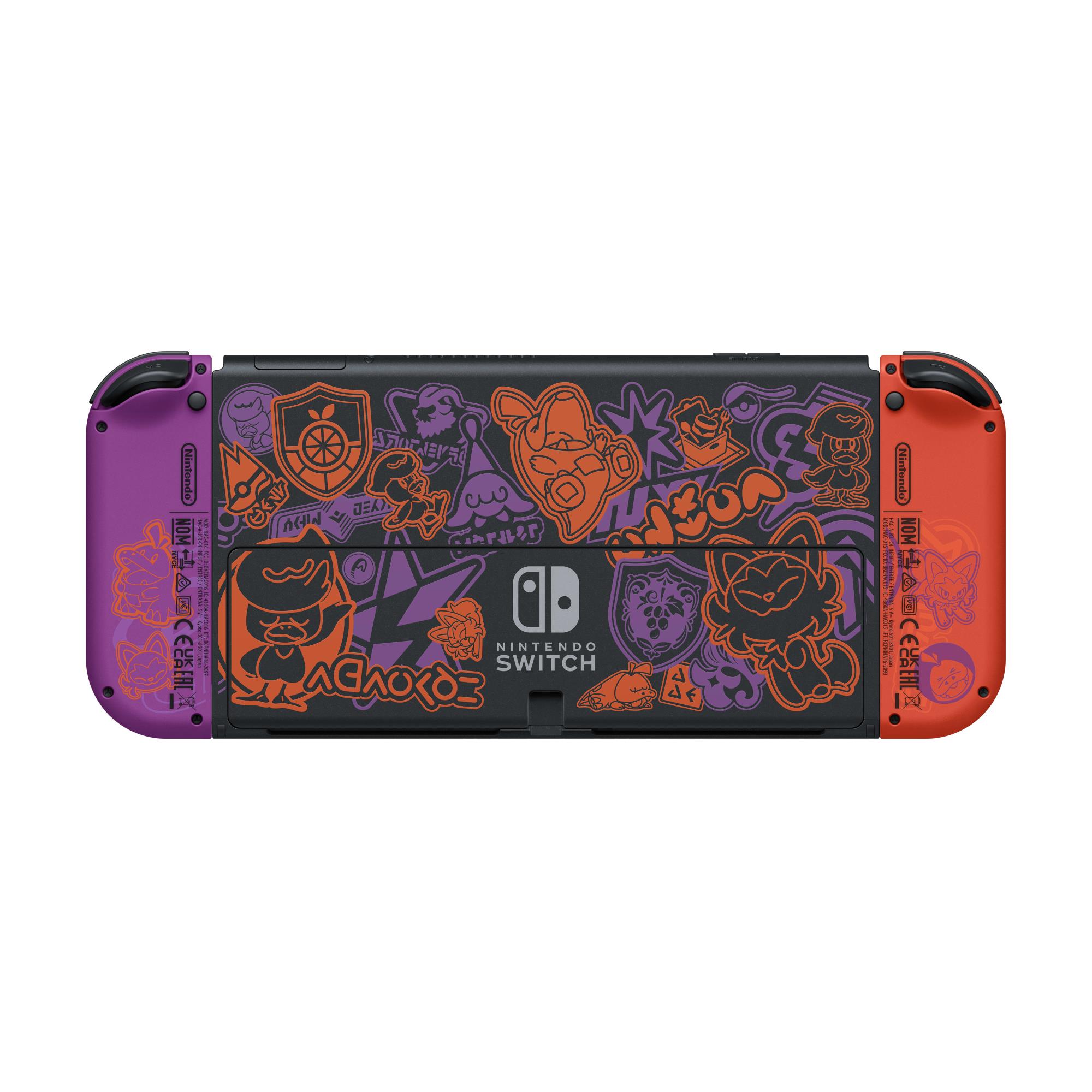 CONSOLE SWITCH OLED SCARLET/VIOLET 10009862 NINTENDO - Image 5