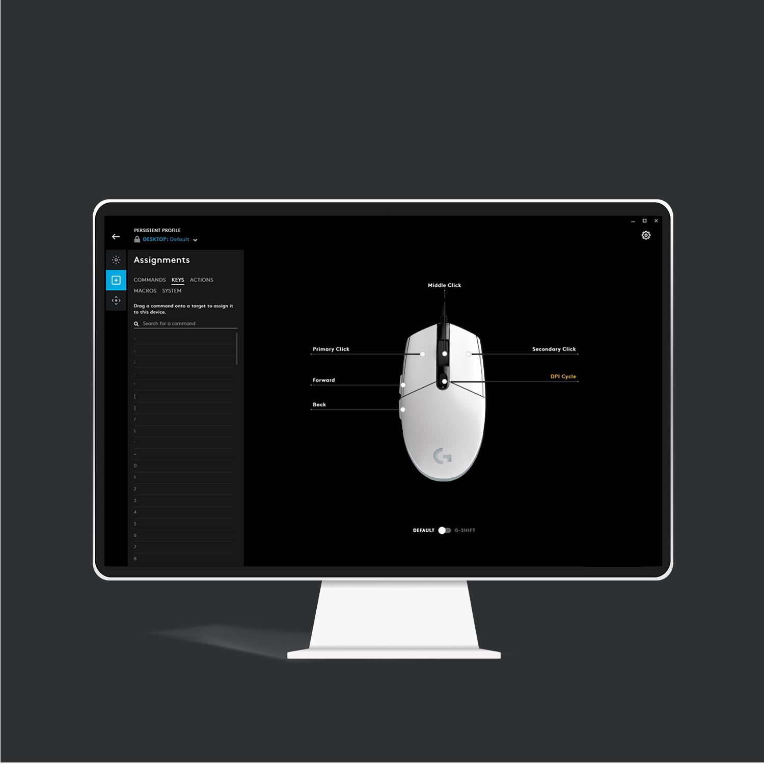 MOUSE USB OPTICAL G203/BLACK 910-005796 LOGITECH - Image 13