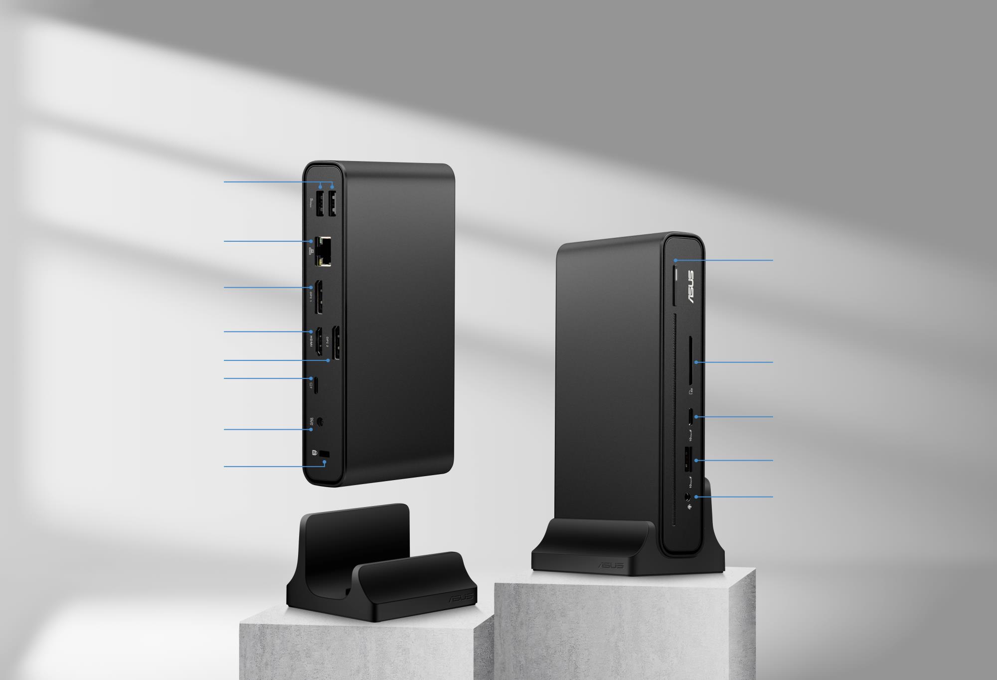 NB ACC DOCK DC301 TRIPLE DISPL/USB-C 90XB0A5N-BDS010 ASUS - Image 7