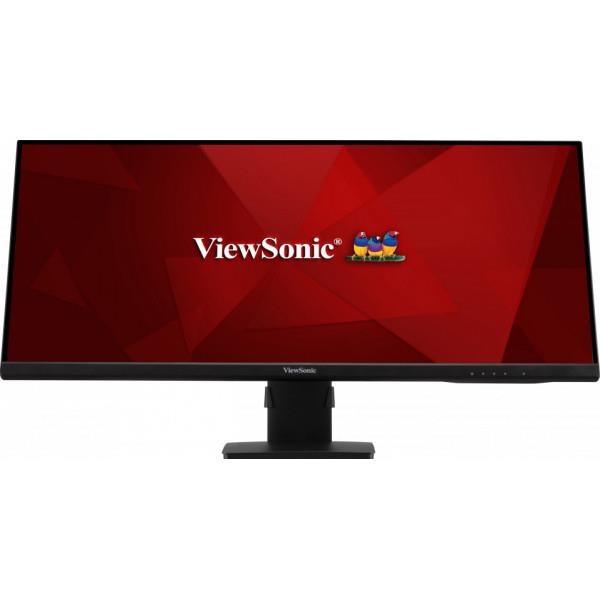 LCD Monitor VIEWSONIC VA3456-MHDJ 34" Business/21 : 9 Panel IPS 3440x1440 21:9 75Hz Matte 4 ms Speakers Swivel Height adjustable Tilt Colour Black VA3456-MHDJ - Image 3