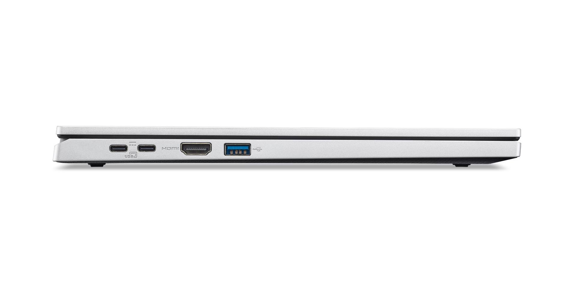 Notebook ACER Aspire Go 15 CPU Intel Core 3 N355 15.6 " 1920 x 1080 pixels RAM 16 GB DDR5-SDRAM SSD 512 GB Discrete graphics Not available On-board graphics Yes Keyboard language English OS installed Windows 11 Home Colour Silver Weight 1.73 kg NX.J46EL.001 - Image 7