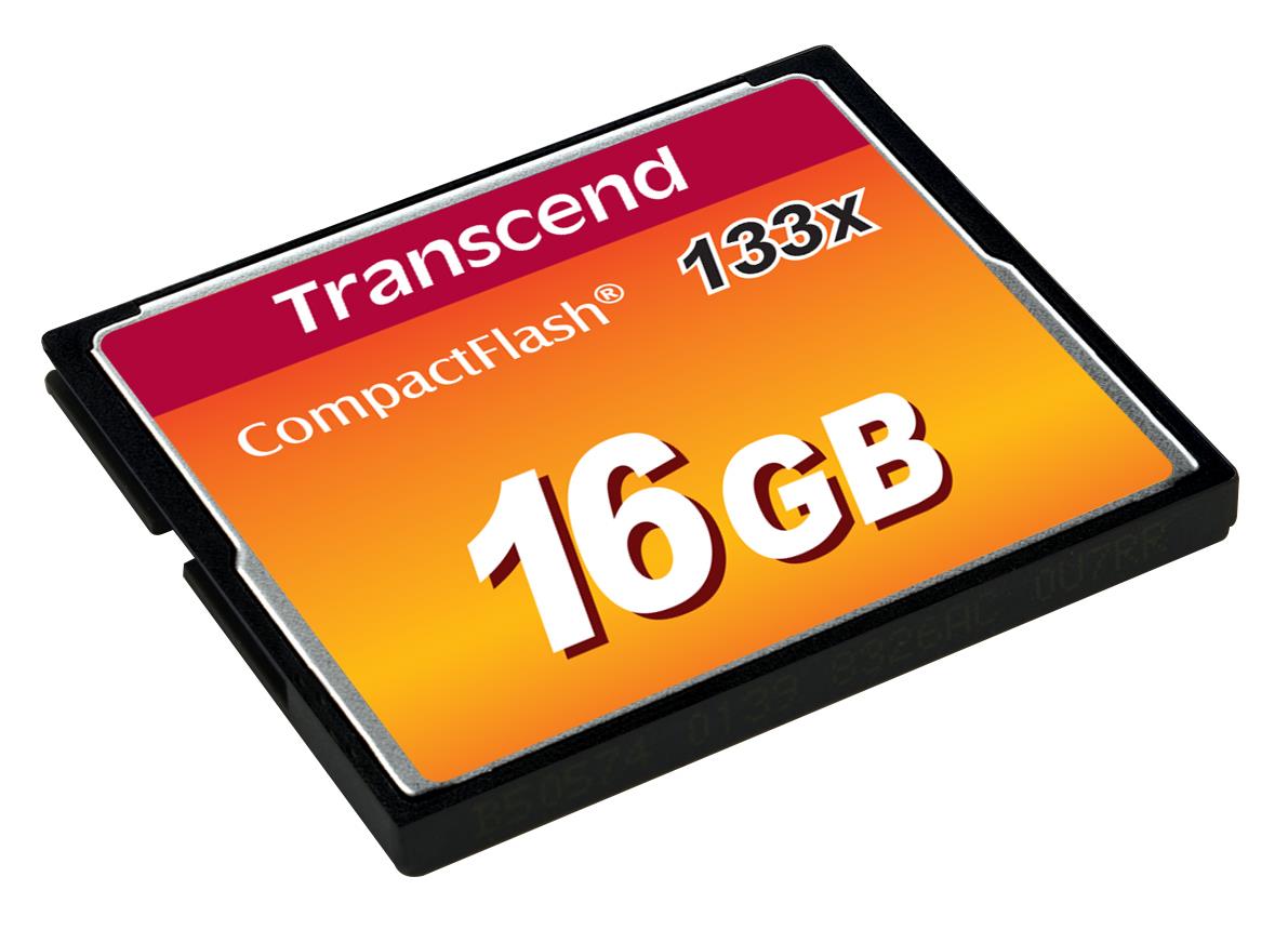 MEMORY COMPACT FLASH 16GB/133X TS16GCF133 TRANSCEND - Image 3