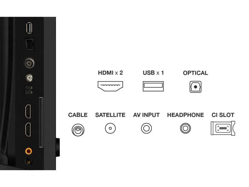 TV Set TCL 32 " Full HD 1920 x 1080 pixels Flat 16:9 QLED 32V5C - Image 11