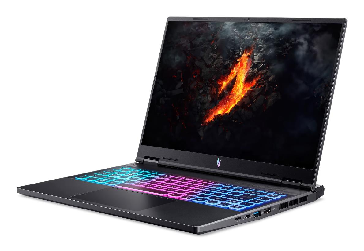 Notebook ACER Nitro 14 AN14-41-R5ZE CPU Ryzen 7 8845HS 3800 MHz 14.4" 2560x1600 RAM 16GB LPDDR5x SSD 1TB NVIDIA GeForce RTX 4060 8GB ENG Windows 11 Home Black 2.02 kg NH.QQLEL.001 - Image 3