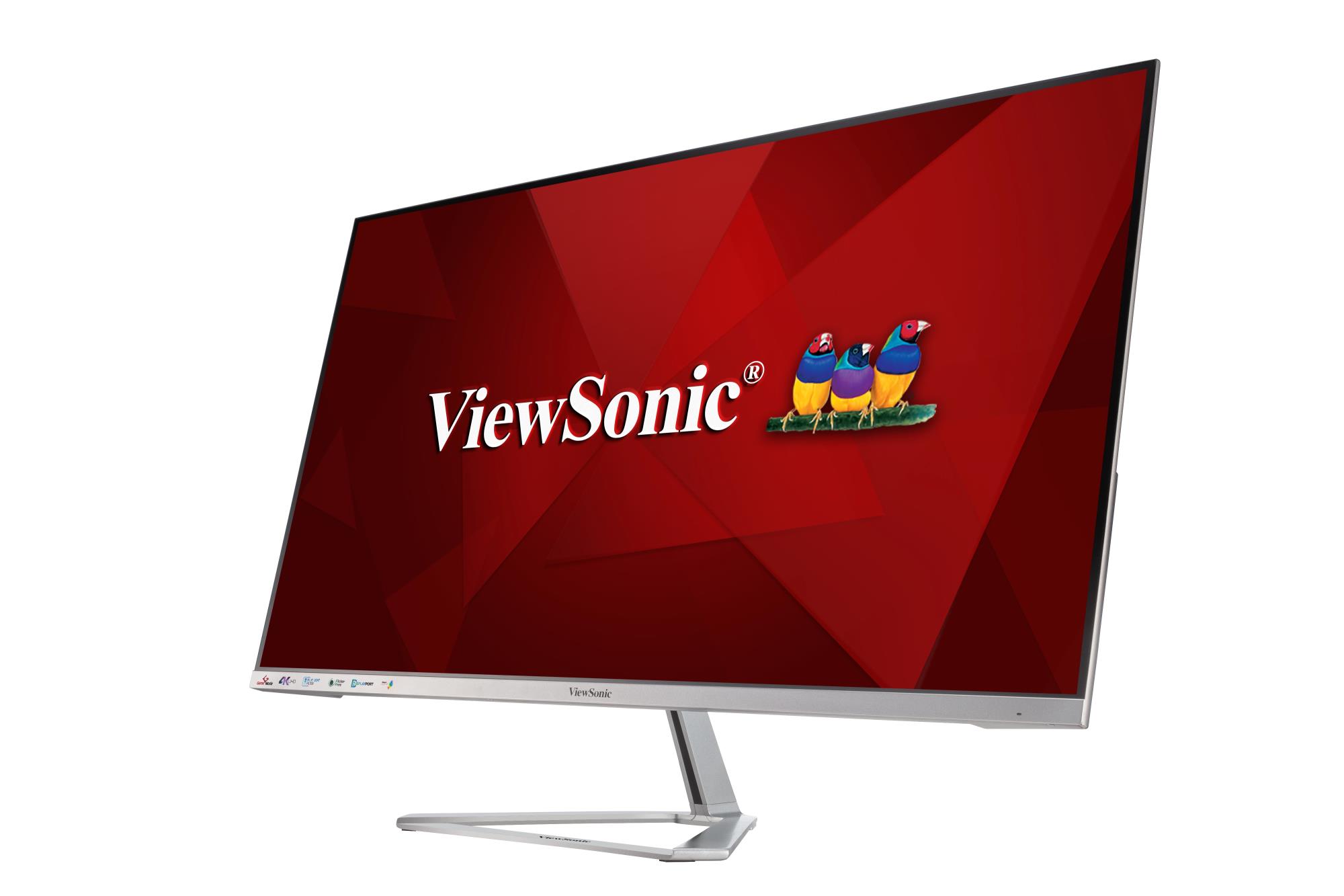 LCD Monitor VIEWSONIC VX3276-4K-mhd 31.5" Business/4K Panel MVA 16:9 8 ms Speakers Tilt Colour Silver VX3276-4K-MHD - Image 8