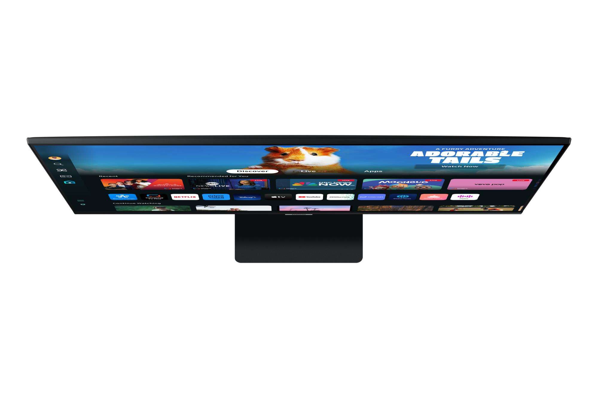 LCD Monitor SAMSUNG 27" TV Monitor/Smart Panel VA 1920x1080 16:9 60Hz Matte 4 ms Speakers Tilt Colour Black LS27DM500EUXDU - Image 6