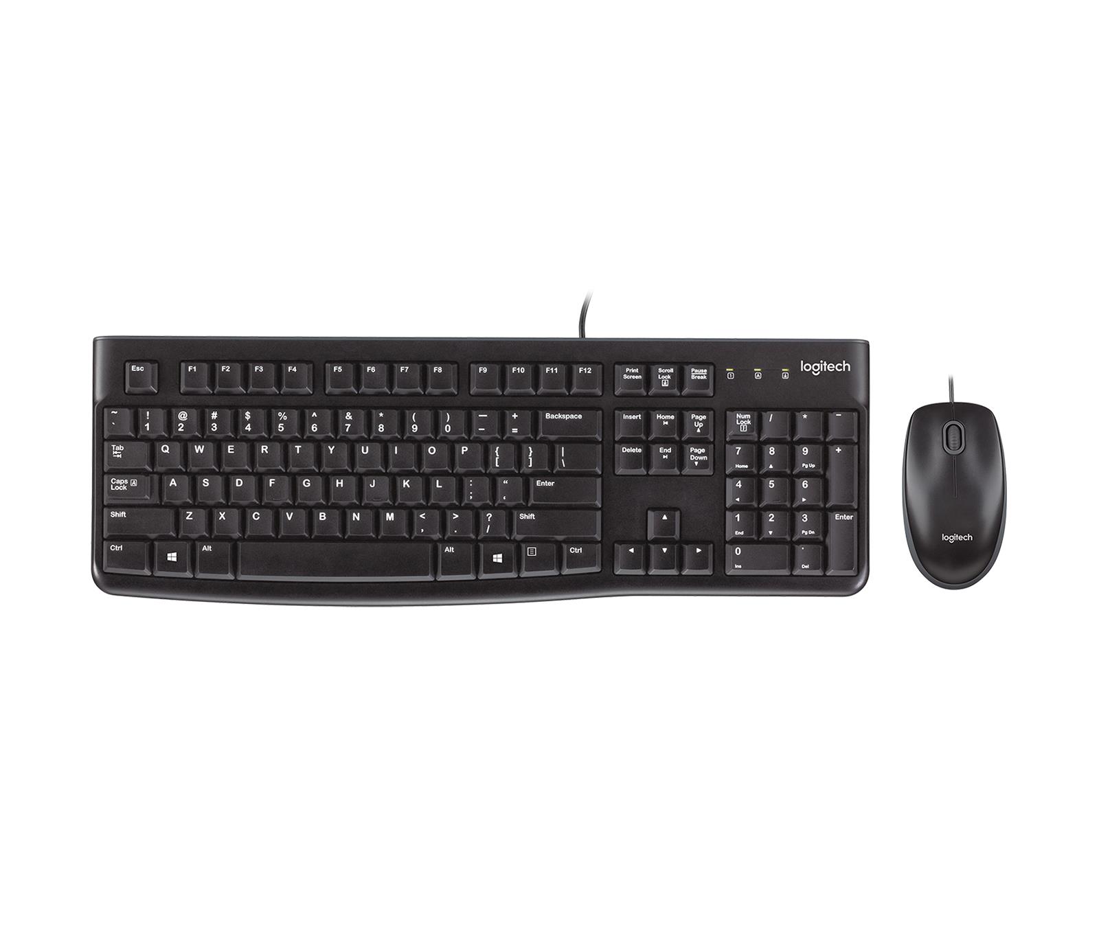 KEYBOARD +MOUSE COMBO MK120/BLACK 920-002562 LOGITECH - Image 2