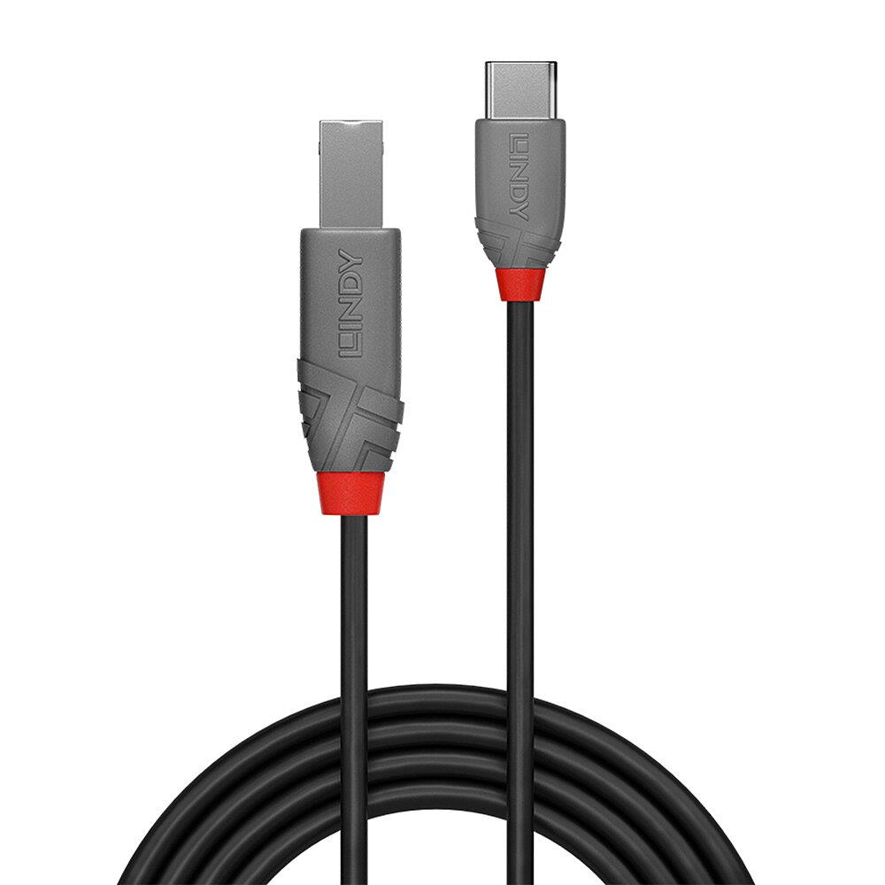 CABLE USB2 C-B 1M/ANTHRA 36941 LINDY - Image 5