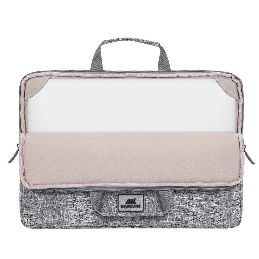 NB SLEEVE ANVIK 15.6"/7915 LIGHT GREY RIVACASE - Image 6