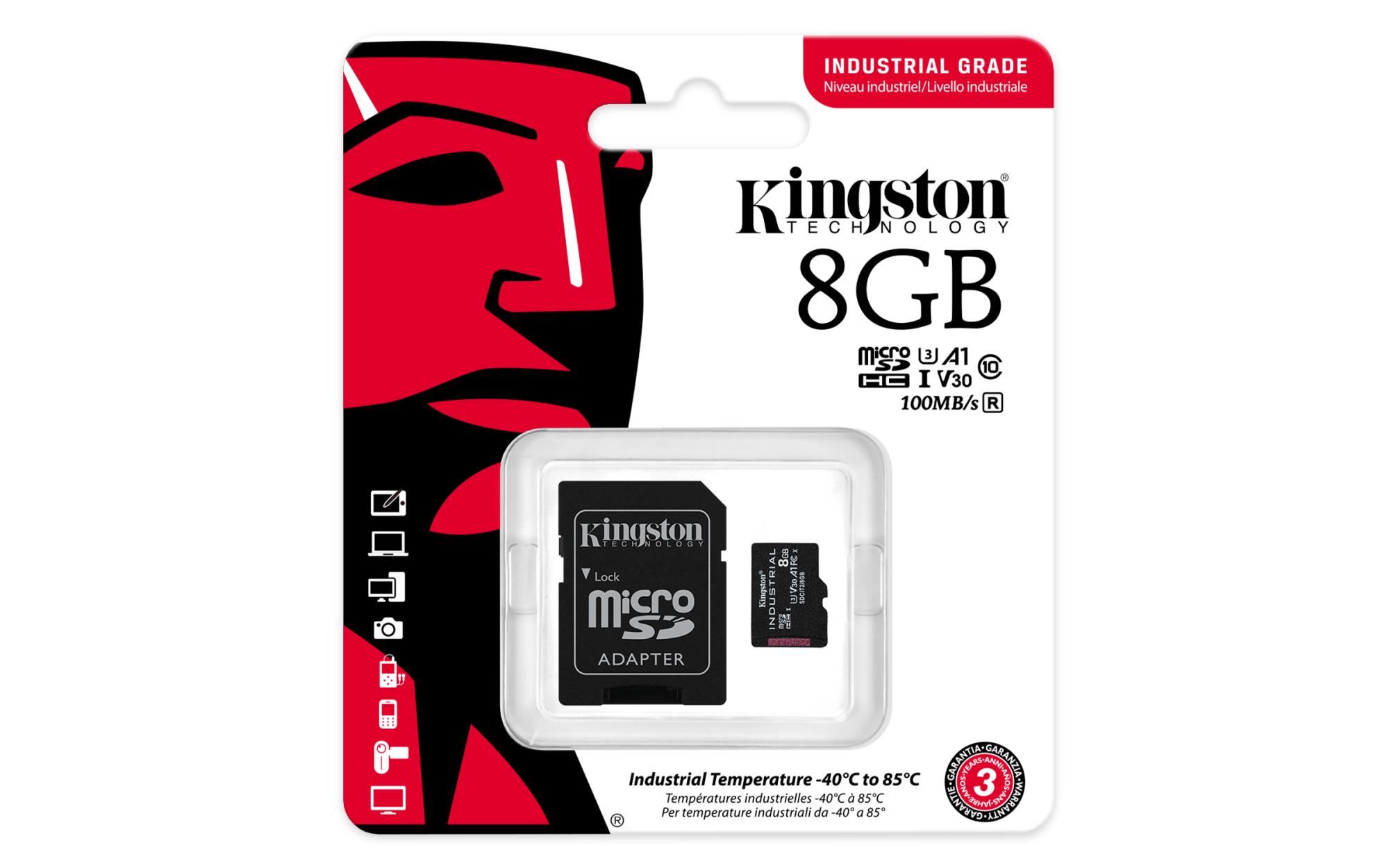 MEMORY MICRO SDHC 8GB UHS-I/W/A SDCIT2/8GB KINGSTON - Image 6