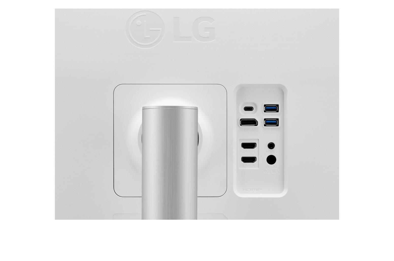 LCD Monitor LG 27UP85NP-W 27" 4K Panel IPS 3840x2160 16:9 5 ms Speakers Swivel Height adjustable Tilt Colour White 27UP85NP-W - Image 6