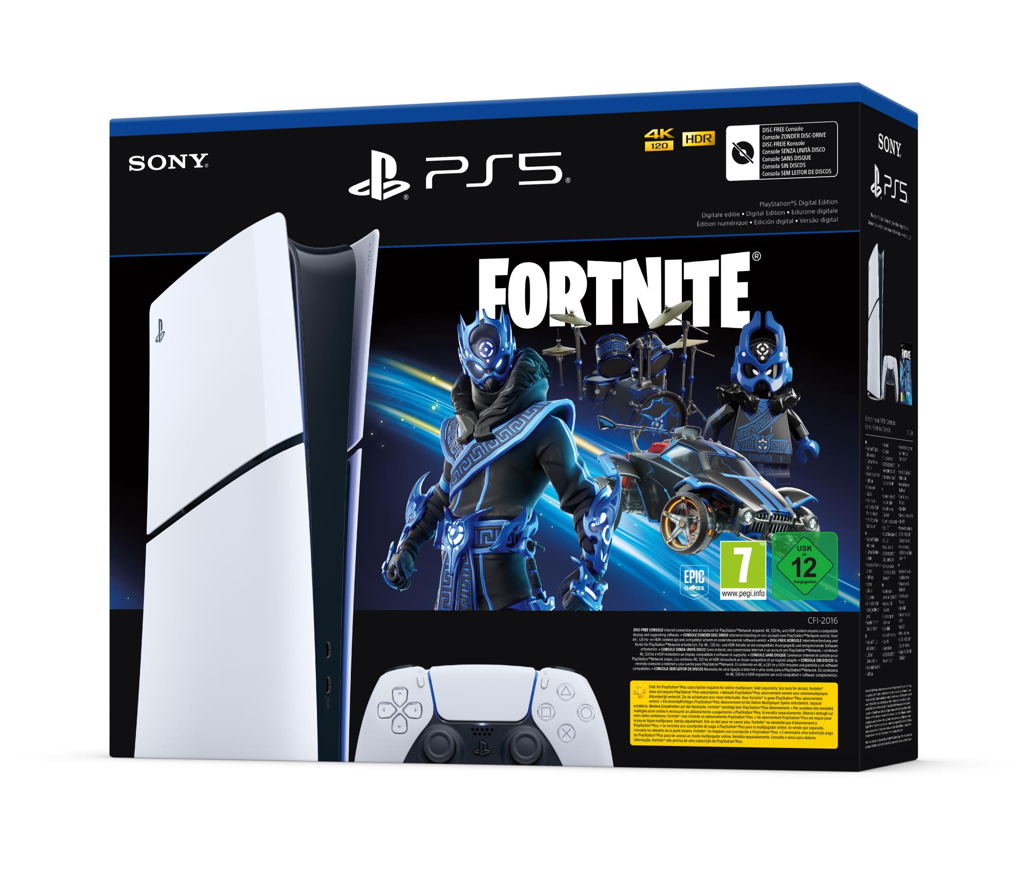 PLAYSTATION 5 CONSOLE SLIM DE/FORTNITE COB 711719593560 SONY - Image 3