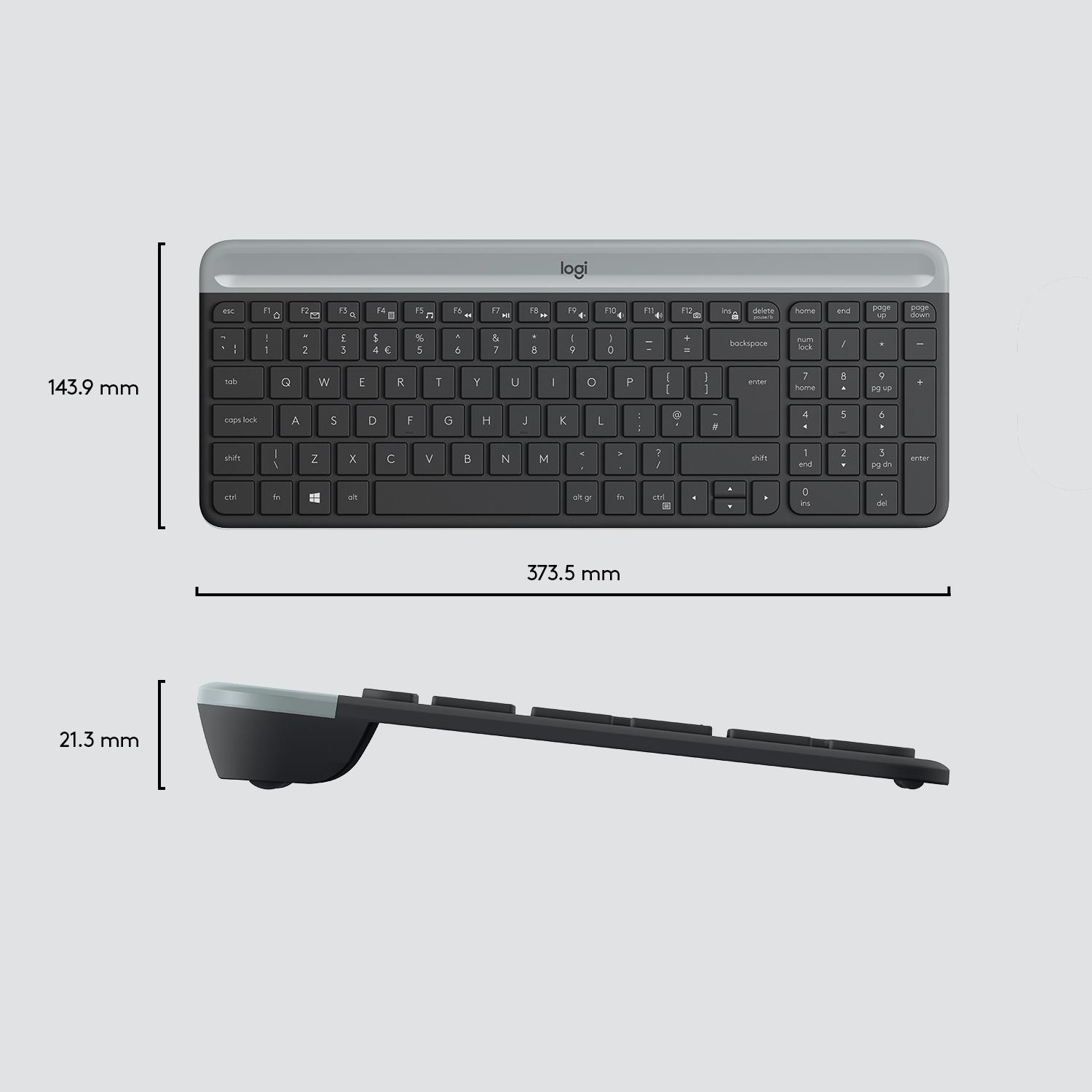 KEYBOARD WRL COMBO MK470/ENG 920-009204 LOGITECH - Image 14