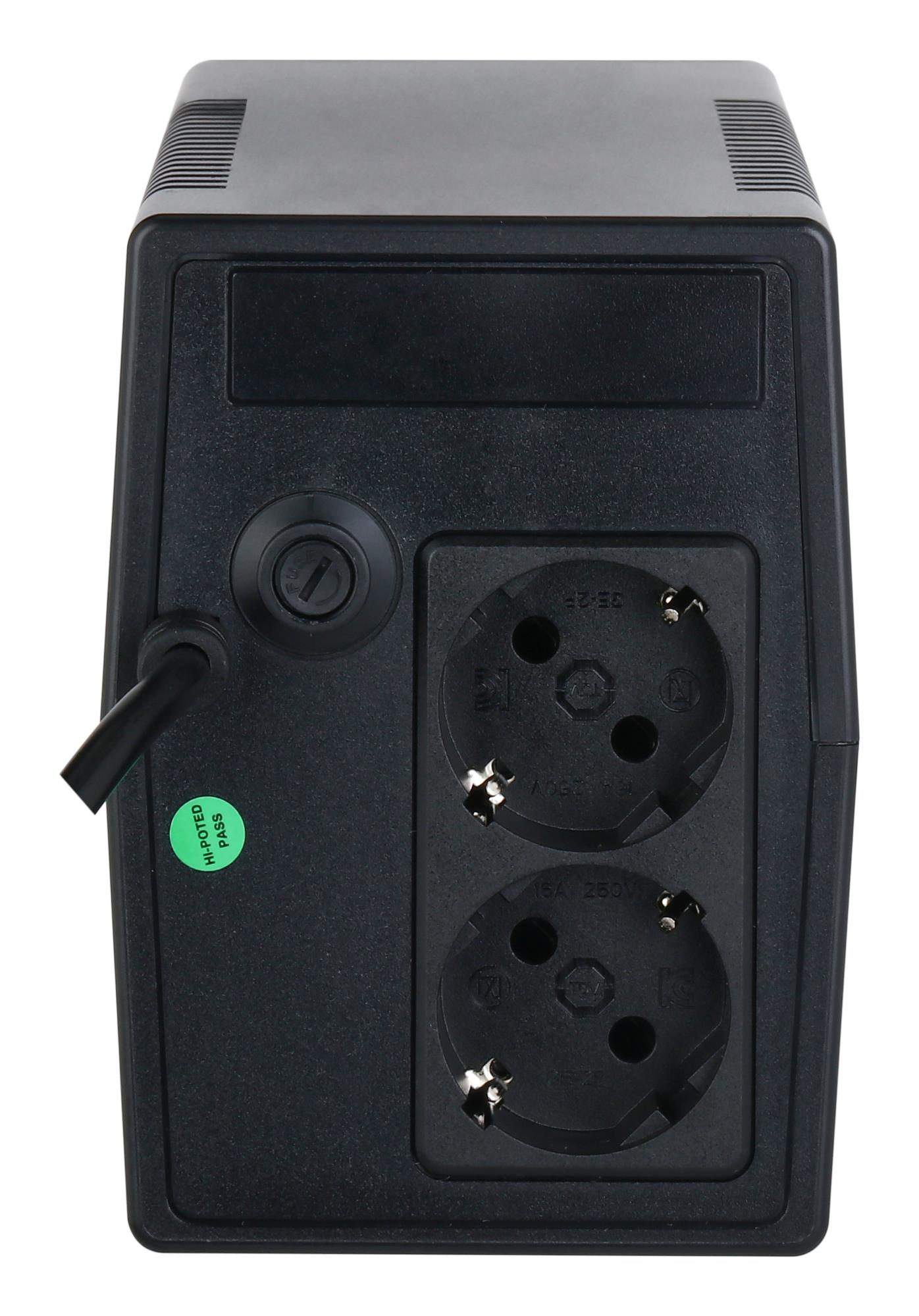 UPS DAHUA 600 W 1 kVA Waveform Sine/Pure sine Line-Interactive Black PFM3350-1000 - Image 4
