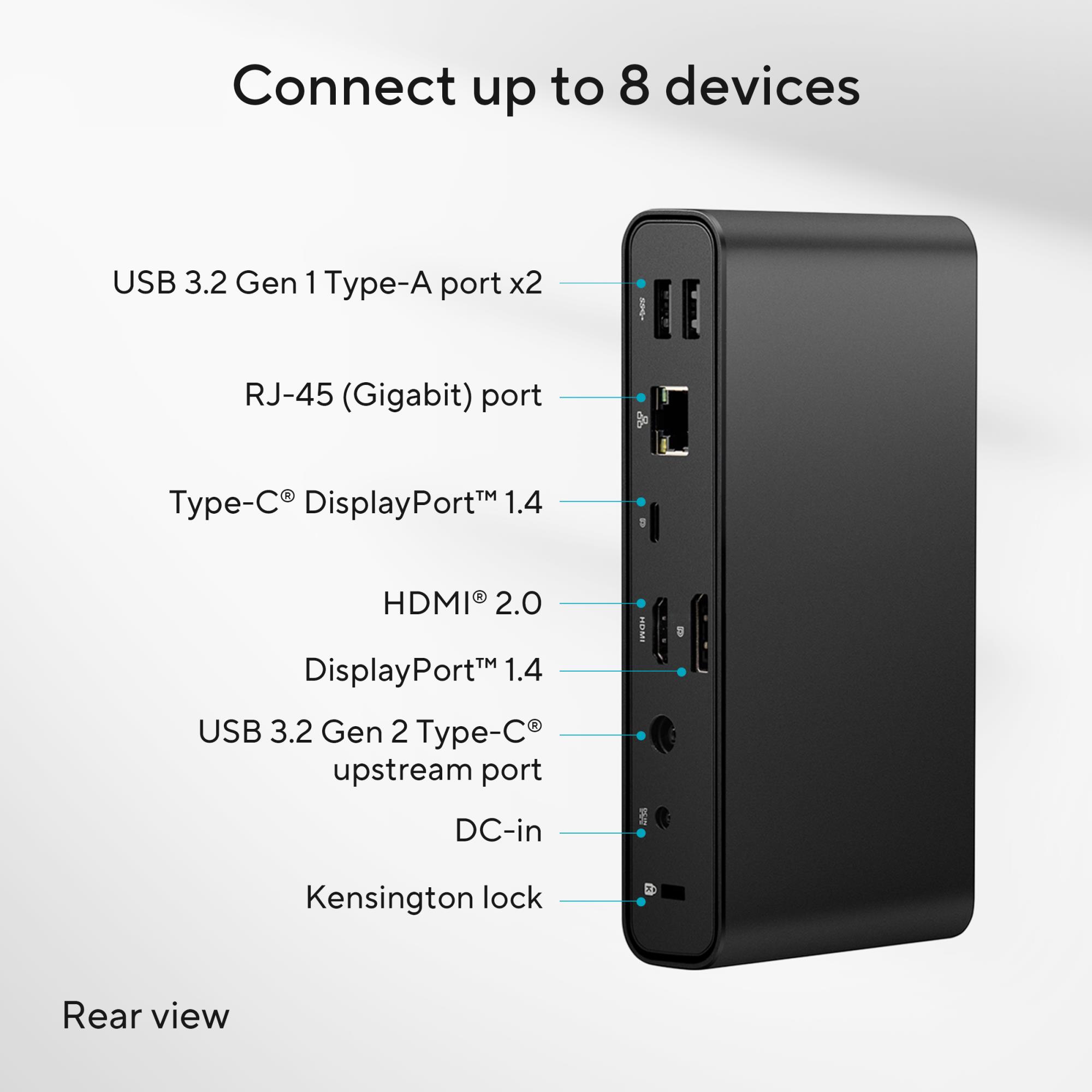 NB ACC DOCK DC300 TRIPLE DISPL/USB-C 90XB08CN-BDS090 ASUS - Image 21