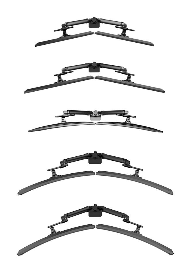 MONITOR ACC DESK MOUNT 24-34''/DUAL DS65S-950BL2 NEOMOUNTS - Image 6