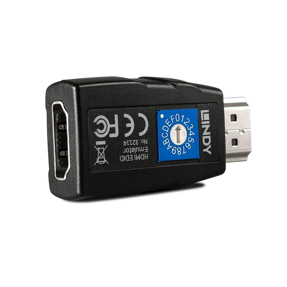 I/O ADAPTER EMULATOR/HDMI 2.0 18G EDID 32114 LINDY - Image 2