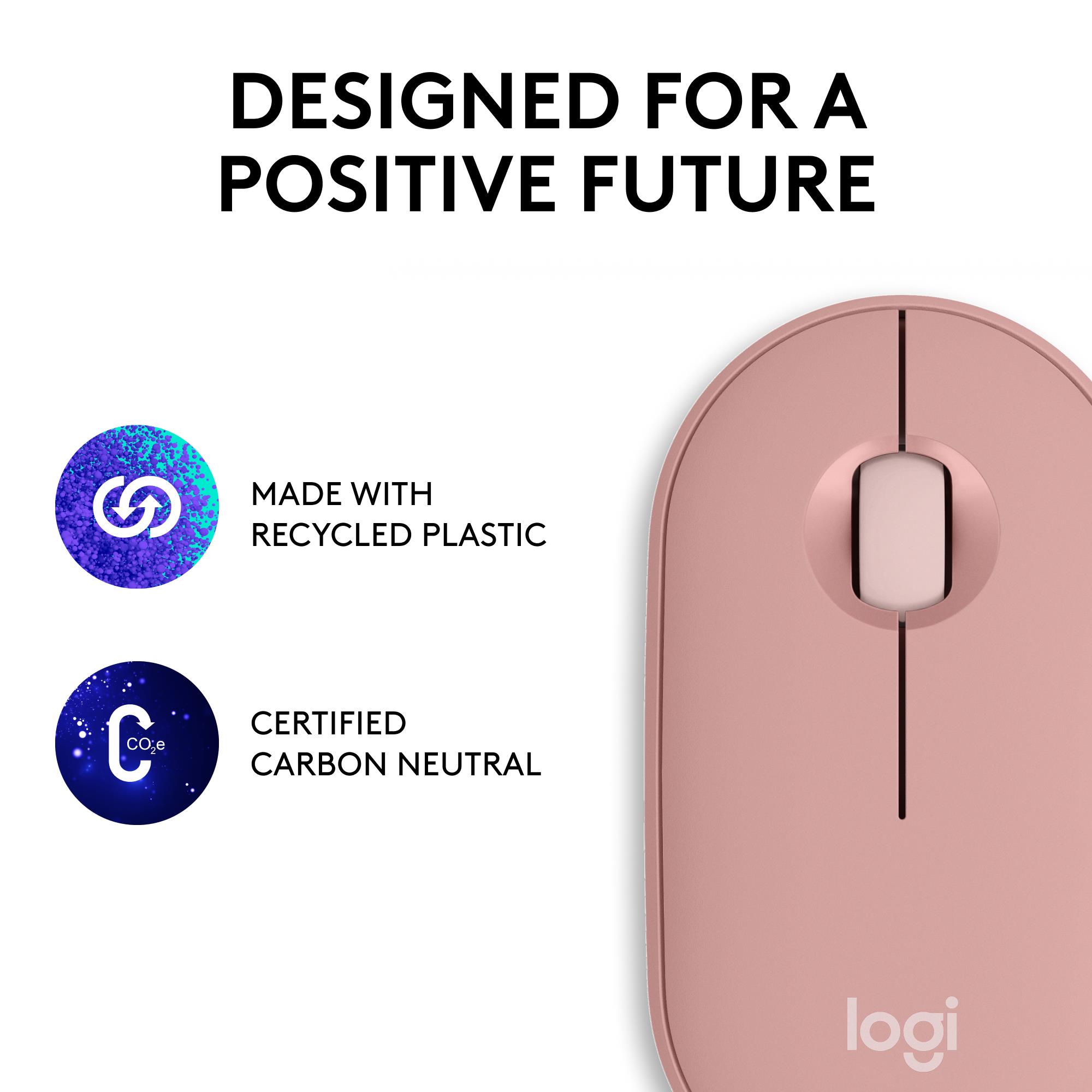 MOUSE USB OPTICAL WRL M350S/ROSE 910-007014 LOGITECH - Image 24