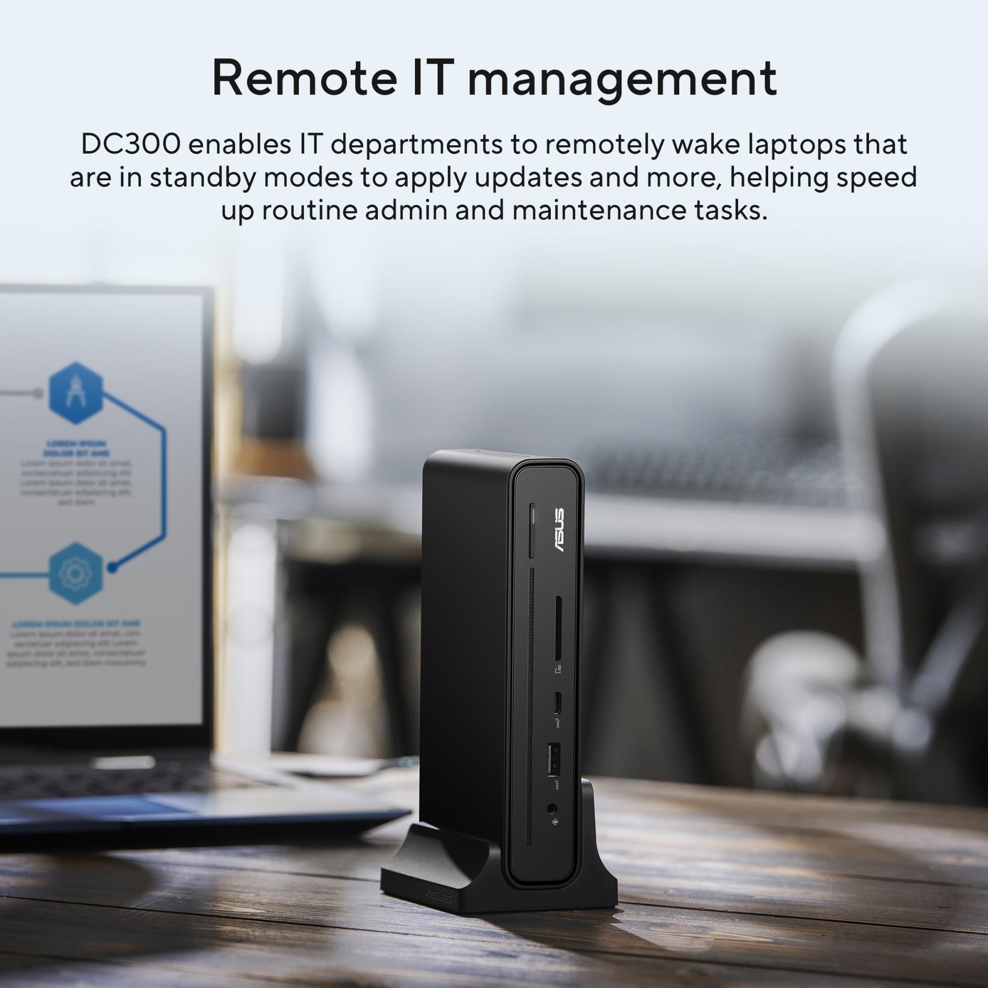 NB ACC DOCK DC300 TRIPLE DISPL/USB-C 90XB08CN-BDS090 ASUS - Image 25