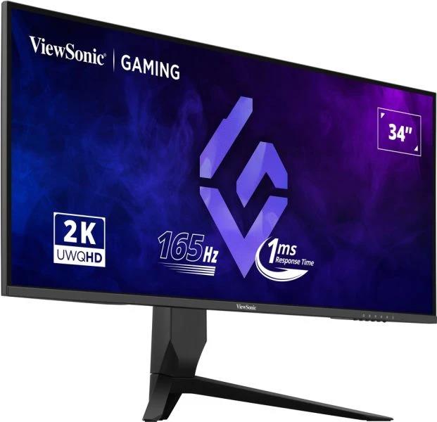 LCD Monitor VIEWSONIC 34" Gaming/21 : 9 Panel VA 3440x1440 21:9 165 Hz Matte 1 ms Swivel Height adjustable Tilt Colour Black VX3480-2K-PRO - Image 5