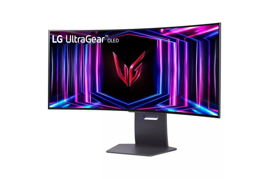 Monitor LG 34GS95QE-B 34" Gaming/Curved Panel OLED 3440x1440 21:9 240Hz Matte 0.03 ms Swivel Height adjustable Tilt Colour Black 34GS95QE-B - Image 3