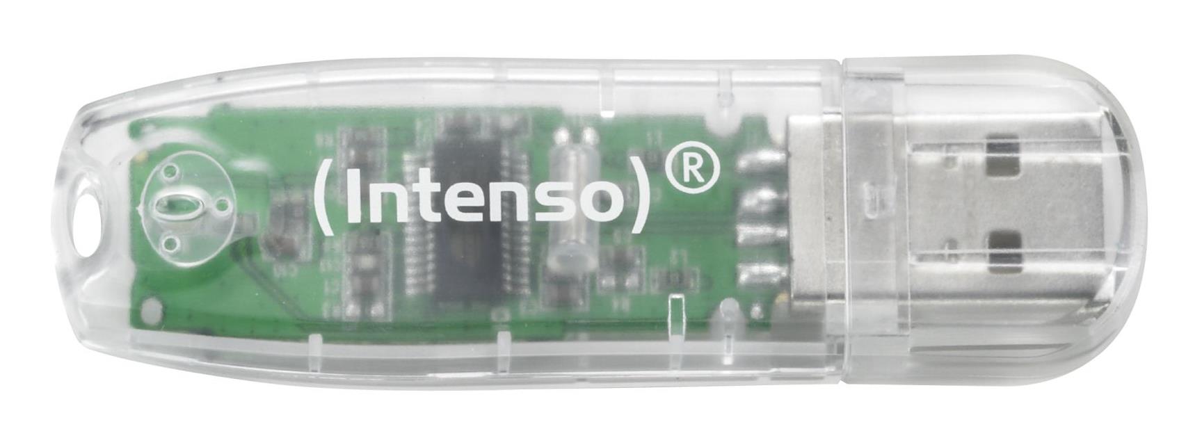 MEMORY DRIVE FLASH USB2 32GB/TRANSPARENT 3502480 INTENSO - Image 6