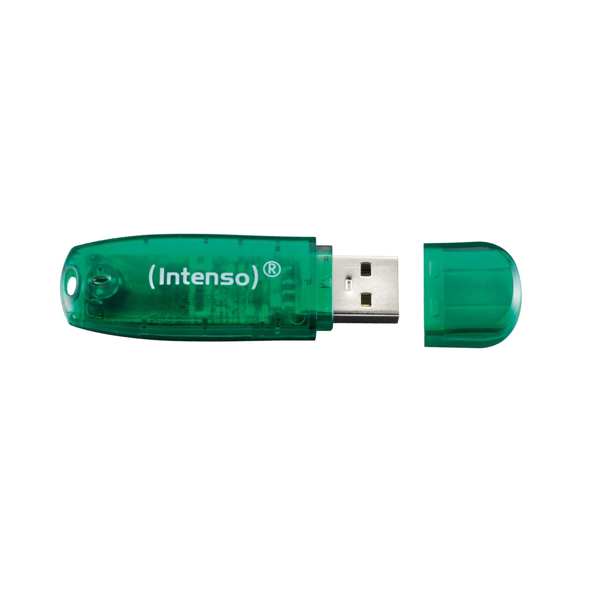 MEMORY DRIVE FLASH USB2 8GB/GREEN 3502460 INTENSO - Image 7