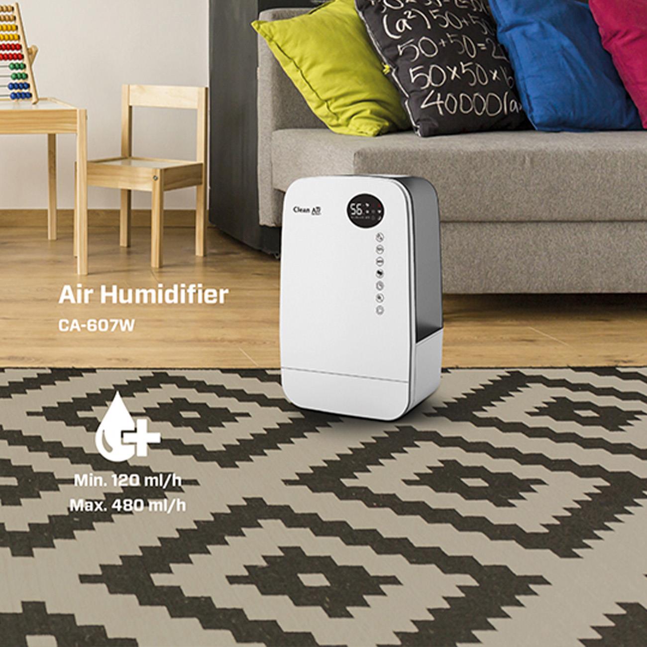 HUMIDIFIER WITH IONIZER/CA-607W CLEAN AIR OPTIMA - Image 8