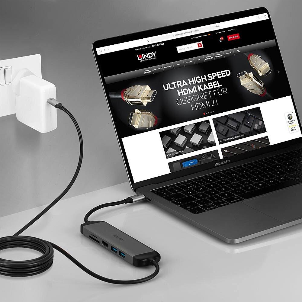 I/O DOCKING STATION USB-C/DST-MICRO 140 43326 LINDY - Image 9