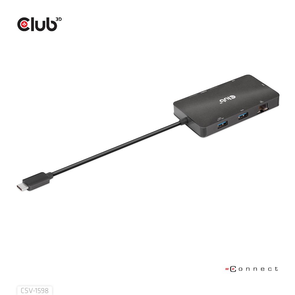 NB ACC DOCKING STATION 7IN1/USB-C 100W CSV-1598 CLUB3D - Image 21