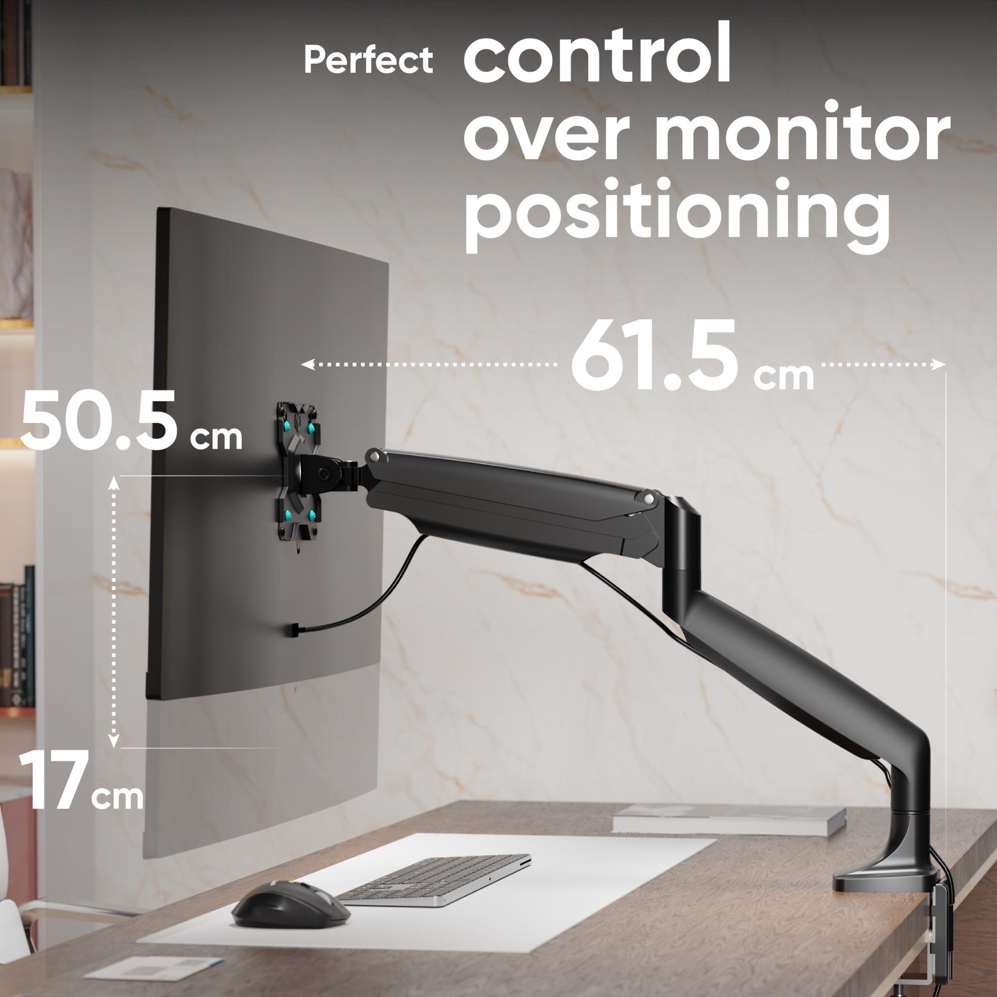 MONITOR ACC DESK MOUNT/17-49" BLACK G100-B ONKRON - Image 5