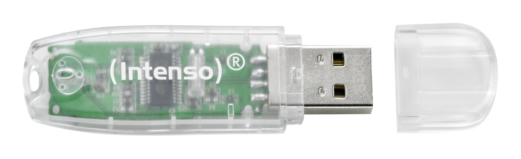 MEMORY DRIVE FLASH USB2 32GB/TRANSPARENT 3502480 INTENSO - Image 7